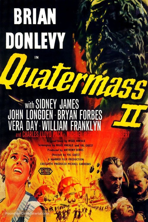 Quatermass 2 - DVD movie cover