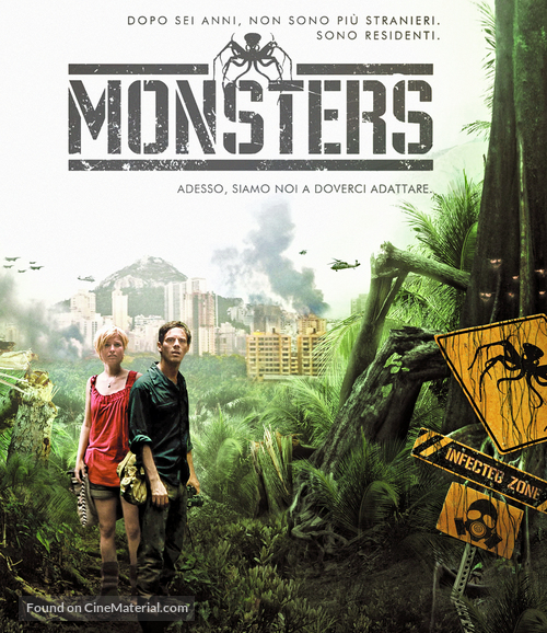 Monsters - Italian Blu-Ray movie cover