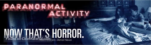 Paranormal Activity - Video release movie poster