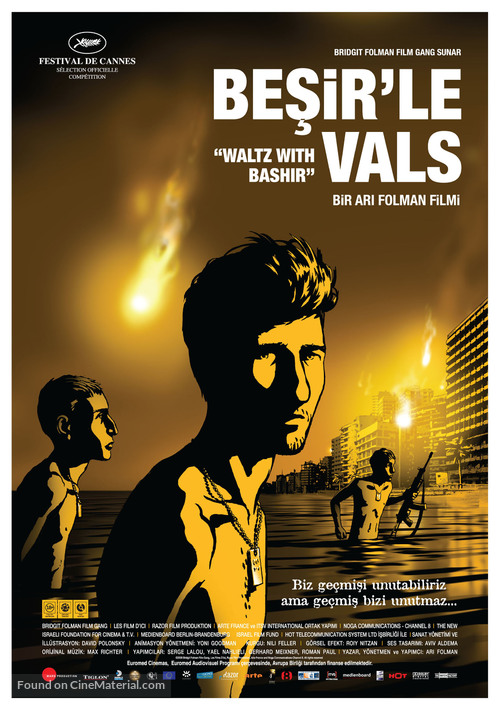 Vals Im Bashir - Turkish Movie Poster