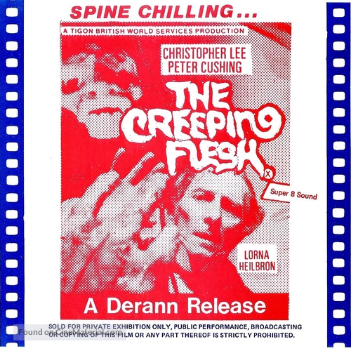 The Creeping Flesh - British Movie Cover