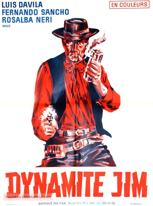 Dinamite Jim - French Movie Poster