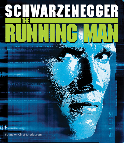 The Running Man - Blu-Ray movie cover