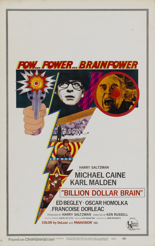 Billion Dollar Brain - Movie Poster