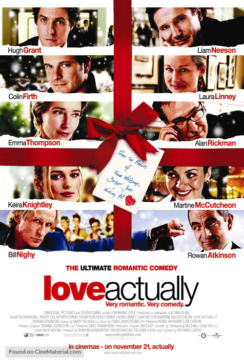 Love Actually - British Movie Poster