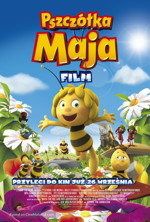 Maya the Bee Movie - Polish Movie Poster