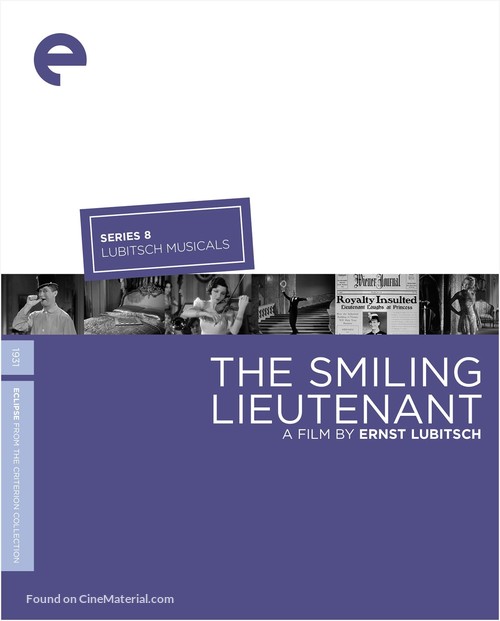 The Smiling Lieutenant - Movie Cover