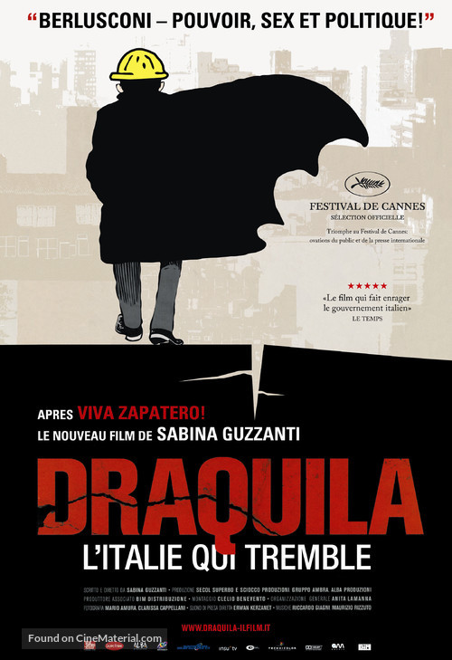 Draquila - L&#039;Italia che trema - French Movie Poster