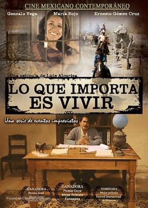 Lo que importa es vivir - Mexican Movie Cover