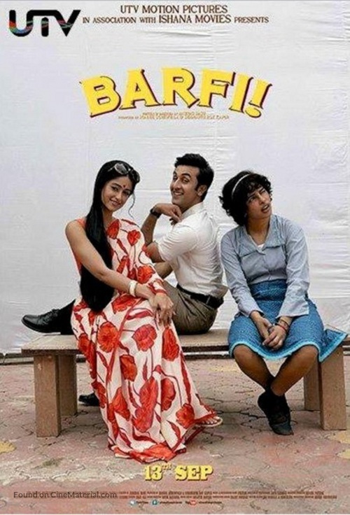 Barfi! - Indian Movie Poster