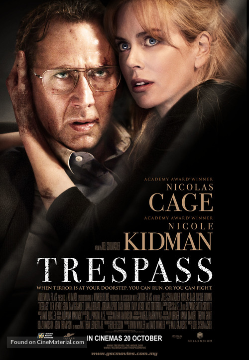 Trespass - Malaysian Movie Poster