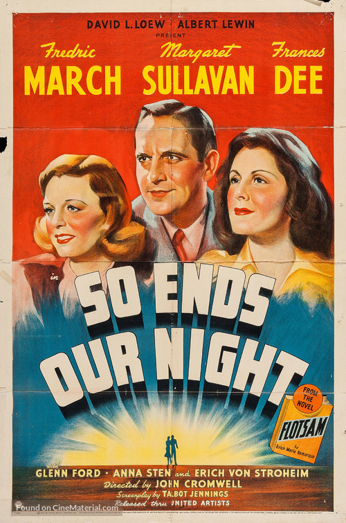 So Ends Our Night - Movie Poster