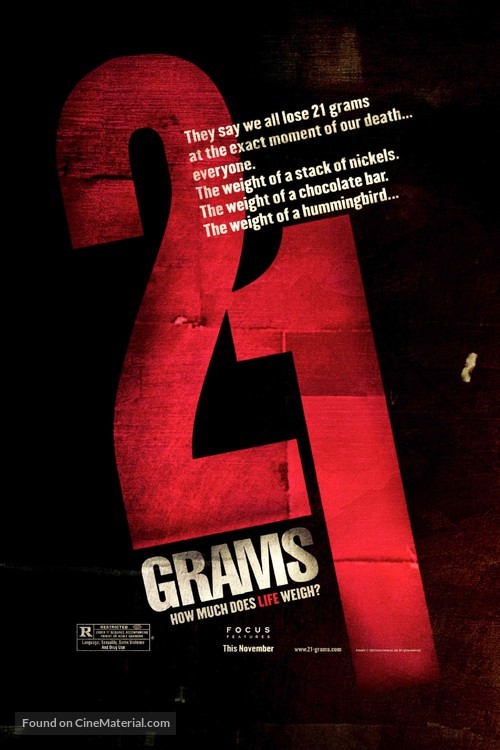 21 Grams - Movie Poster