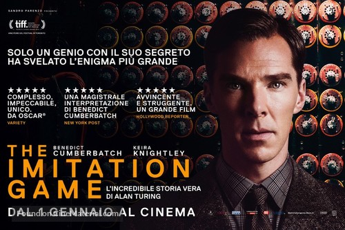 The Imitation Game - Italian Movie Poster