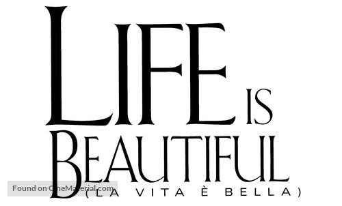 La vita &egrave; bella - Logo