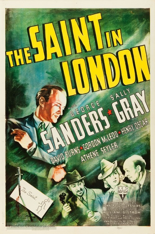 The Saint in London - Movie Poster