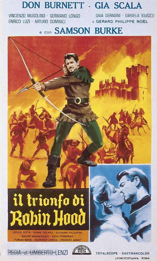 Il trionfo di Robin Hood - Italian Movie Poster