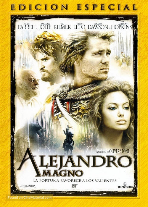 Alexander - Spanish Movie Cover