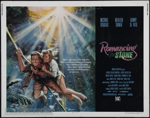 Romancing the Stone - Movie Poster