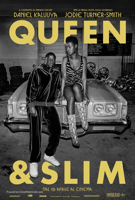 Queen &amp; Slim - Italian Movie Poster