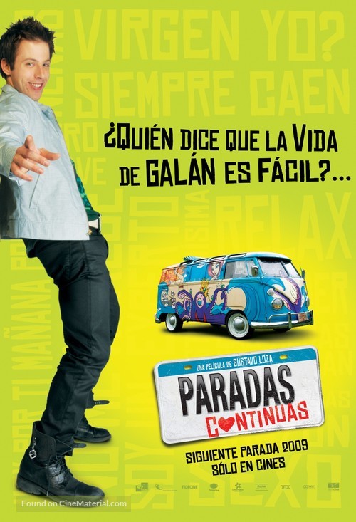 Paradas continuas - Mexican Movie Poster