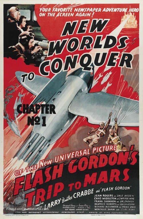 Flash Gordon&#039;s Trip to Mars - Movie Poster