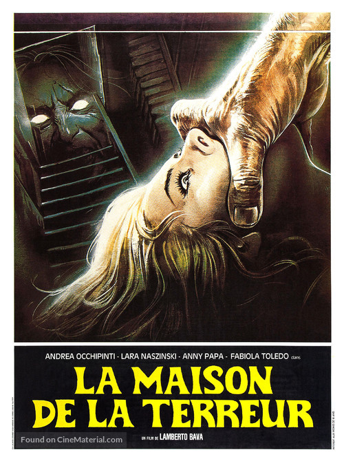 La casa con la scala nel buio - French Movie Poster