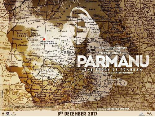 Parmanu: The Story of Pokhran - Indian Movie Poster