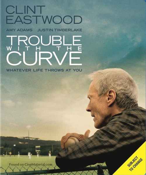 Trouble with the Curve - Swedish Blu-Ray movie cover
