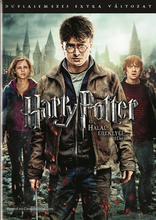 Harry Potter and the Deathly Hallows - Part 2 - Hungarian DVD movie cover