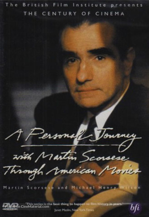 A Personal Journey with Martin Scorsese Through American Movies - British DVD movie cover