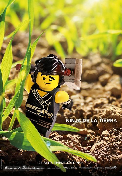 The Lego Ninjago Movie - Spanish Movie Poster