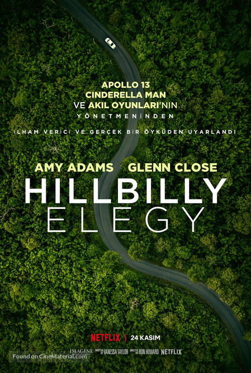 Hillbilly Elegy - Turkish Movie Poster