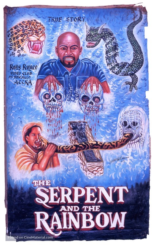 The Serpent and the Rainbow - Ghanian Movie Poster