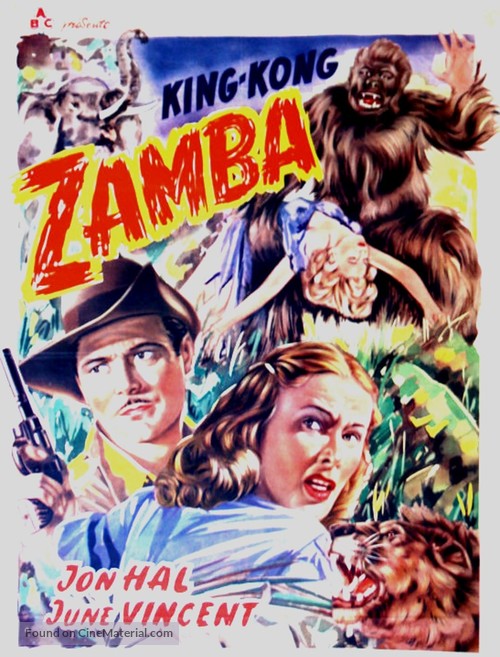 Zamba - French Movie Poster