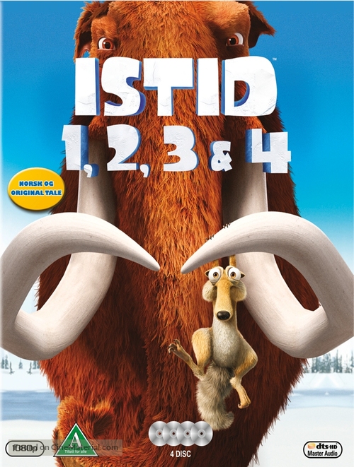 Ice Age - Norwegian Blu-Ray movie cover