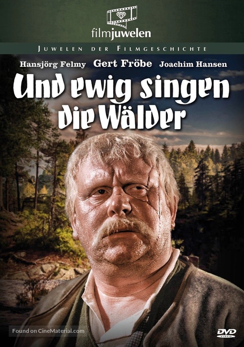 Und ewig singen die W&auml;lder - German DVD movie cover