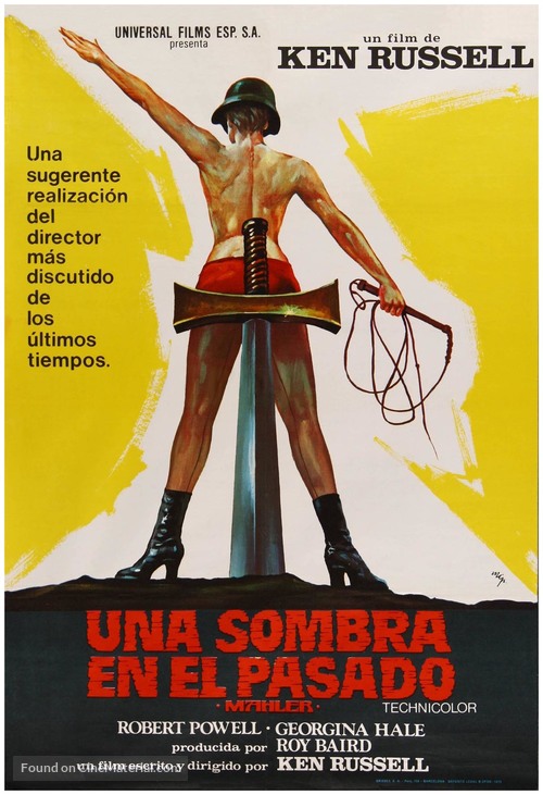 Mahler - Spanish Movie Poster
