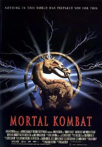Mortal Kombat (1995) theatrical movie poster Mortal Kombat (1995) theatrical movie poster
