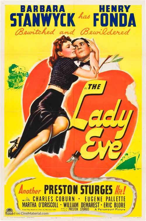 The Lady Eve - Movie Poster