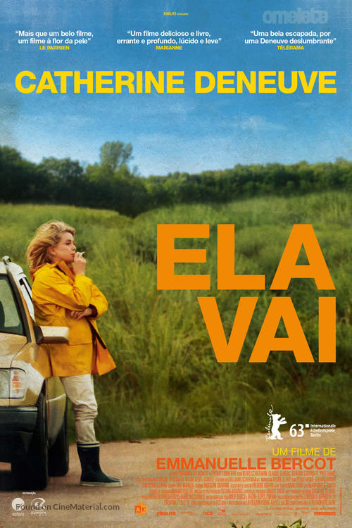 Elle s&#039;en va - Brazilian Movie Poster
