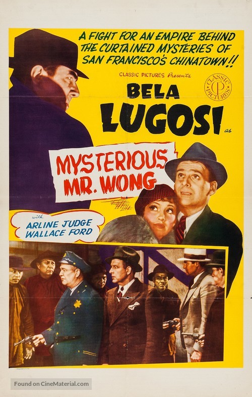 The Mysterious Mr. Wong - Movie Poster