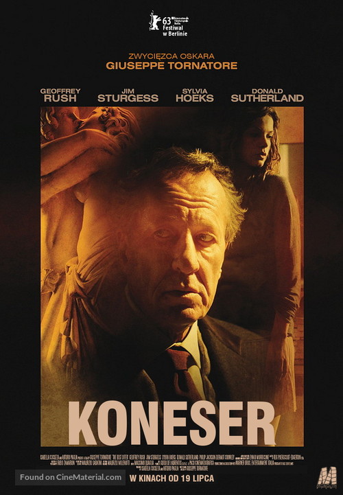 La migliore offerta - Polish Movie Poster