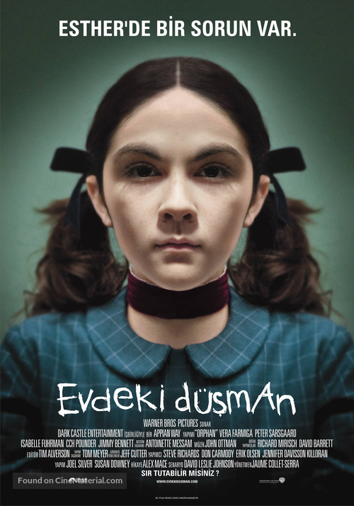 Orphan - Turkish Movie Poster