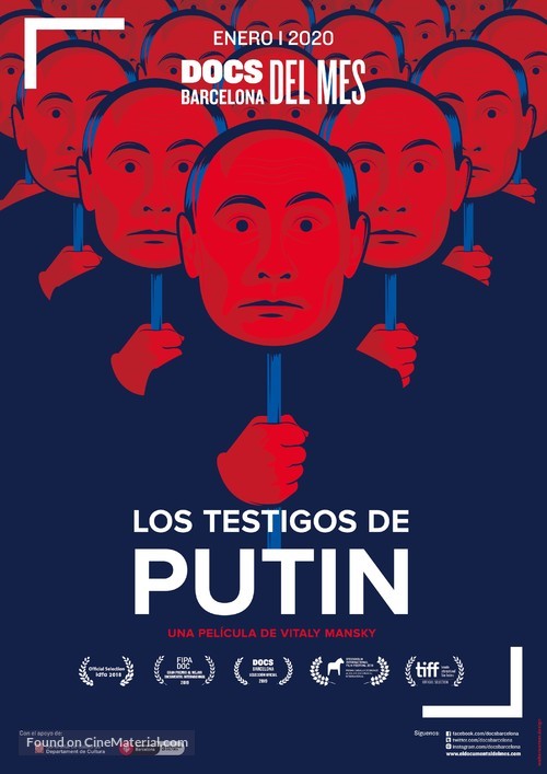 Svideteli Putina - Spanish Movie Poster