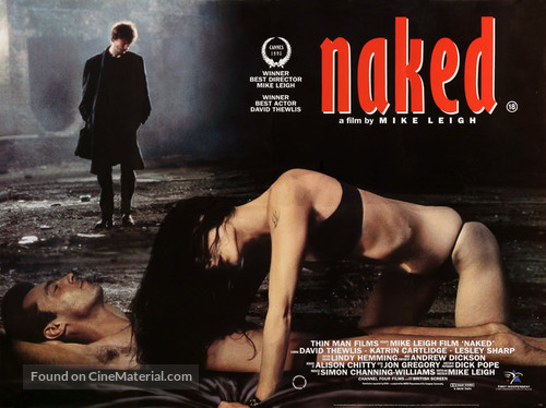 Naked - British Movie Poster