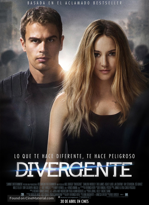 Divergent - Spanish Movie Poster