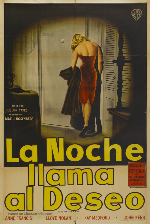 Girl of the Night - Argentinian Movie Poster