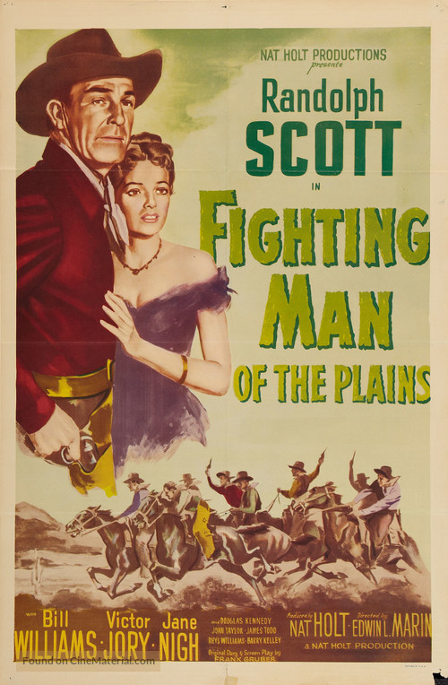 Fighting Man of the Plains - Movie Poster