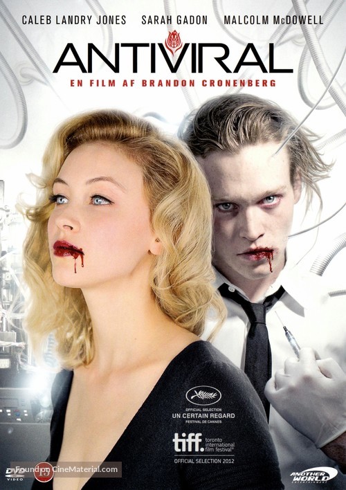 Antiviral - Danish DVD movie cover